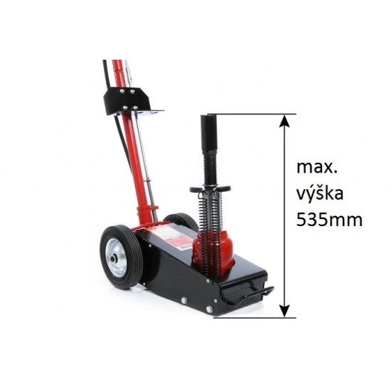 Pojízdný hydraulicko pneumatický zvedák 22 tunový M80392
