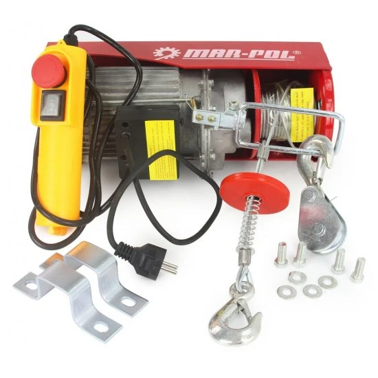 Elektrický lanový naviják 300/600kg 230V M80790