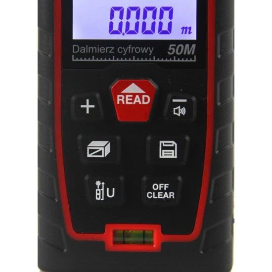 Digitální laserový měřič vzdálenosti do 50m M04022