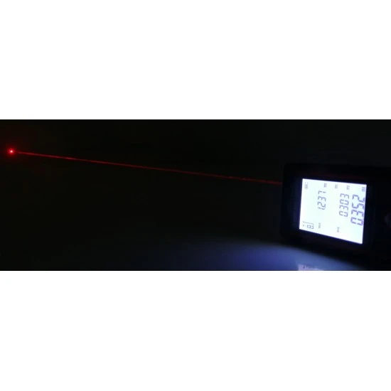 Digitální laserový měřič vzdálenosti do 50m M04022