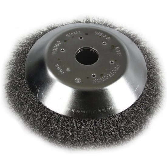 Čistící drátěný kotouč na křovinořez 25.4x200mm M06971