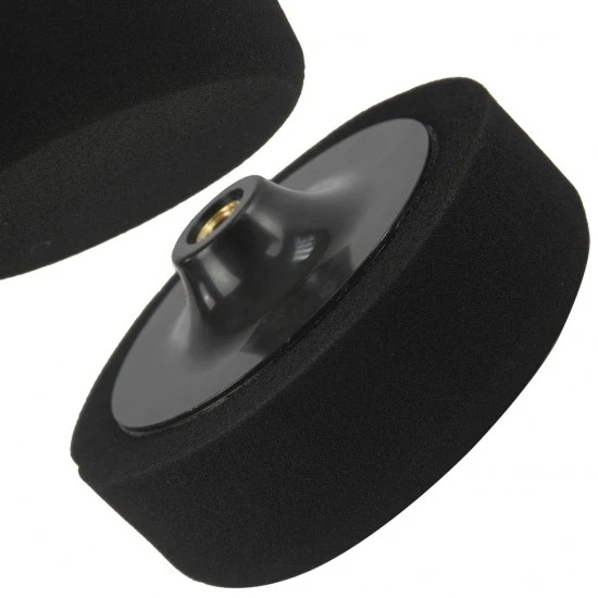 Leštící kotouč pěnový 150 x 50 mm závit M14 černý M07913
