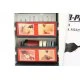 Modelářská přímá mini bruska 270W s 300 dílným příslušenstvím M22271