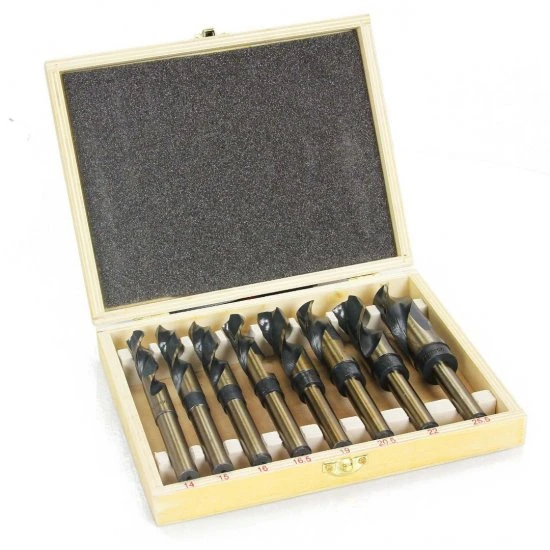 Vrtáky 14-25.5 mm na kov a dřevo sada 8ks M22302