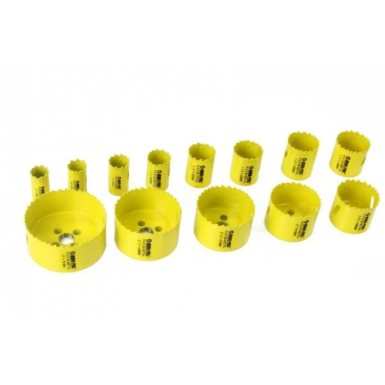 Korunkové vrtáky BI-METAL 19-76mm 17 dílná M22575