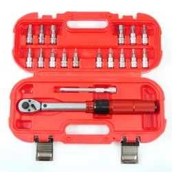 Momentový klíč 1/4" 2-24Nm M53578