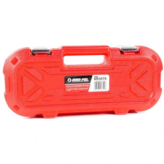 Momentový klíč 1/4" 2-24Nm M53578