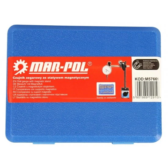 Magnetický stativ s odchylkoměrem 0-10mm M57661