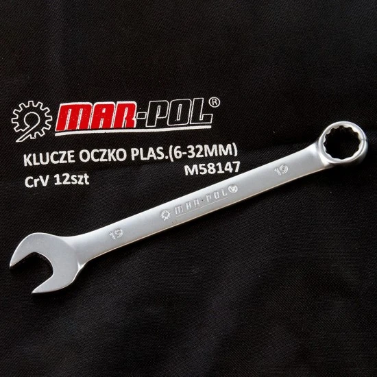 MAR-POL Očko vidlicovvé kľúče 6-32mm 12-dielne M58147