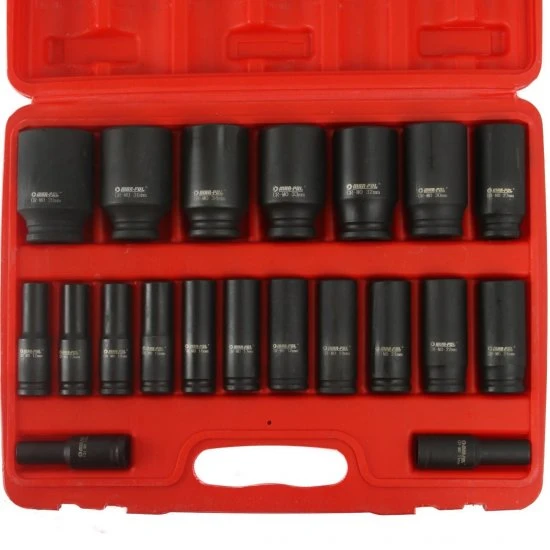 Kované nástrčné klíče 10-38 mm 20 dílná 1/2 sada M58258