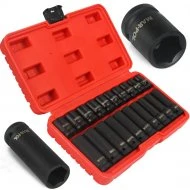 Kované nástrčné klíče 10-19 mm 20 dílná 1/2" sada M58259