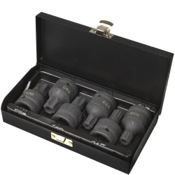 Kované nástrčné klíče 3/4" torx T70-T100 spline M16-M18 M58266