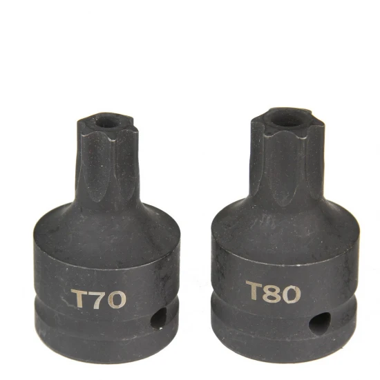Kované nástrčné klíče 3/4" torx T70-T100 spline M16-M18 M58266
