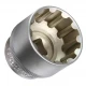 Nástrčné klíče spline 21ks 8-36 mm 1/2" M58267