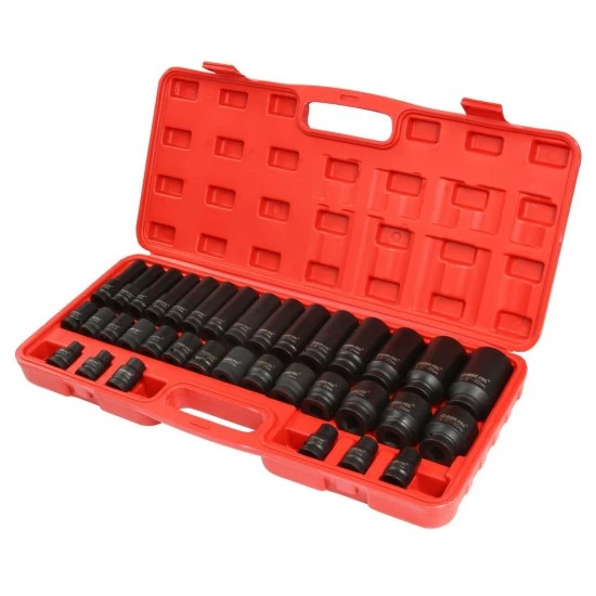 Kované nástrčné klíče 8-32 mm 1/2" 35 dílné M58275