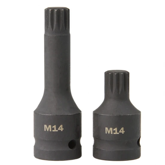 Kované nástrčné klíče 1/2" M14 - M18 spline M66417