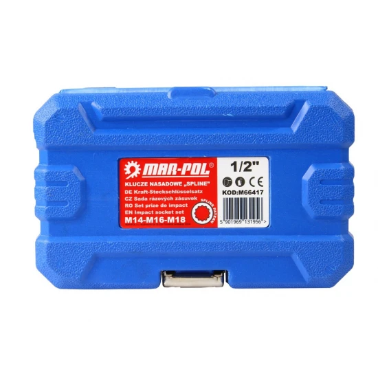 Kované nástrčné klíče 1/2" M14 - M18 spline M66417
