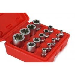 Nástrčné klíče vnitřní torx E4-E24 14ks M66422