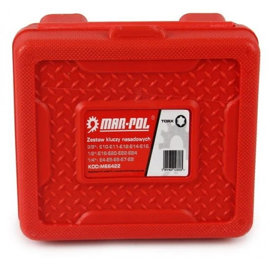 Nástrčné klíče vnitřní torx E4-E24 14ks M66422