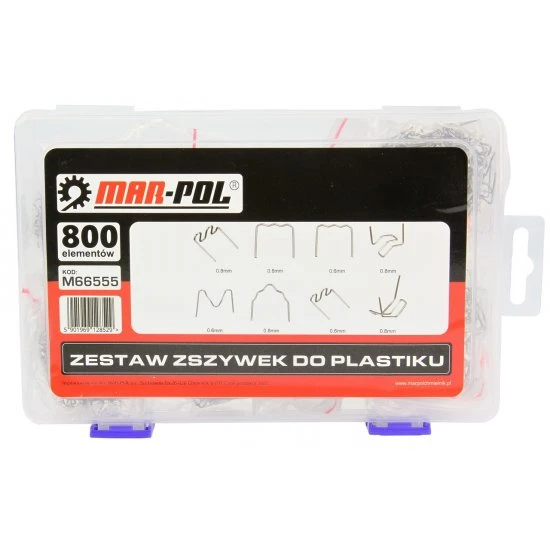 Sada sponek do svářečky plastů 800 ks M66555