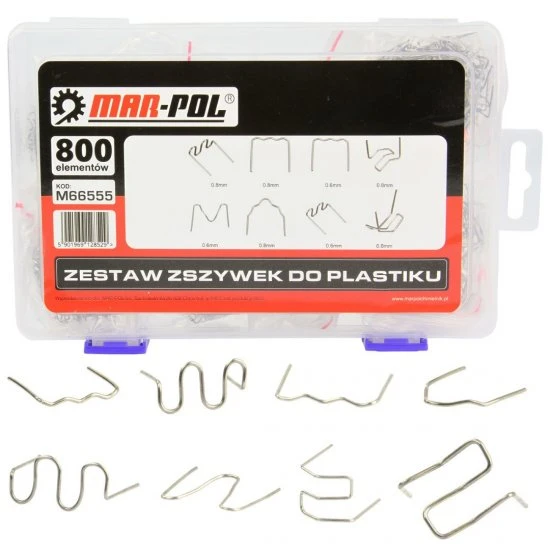 Sada sponek do svářečky plastů 800 ks M66555