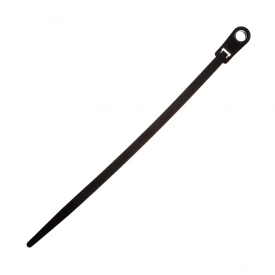 Stahovací páska s okem 4.7 mm rozměr 150 x 5.0 mm černá balení 50ks M66584