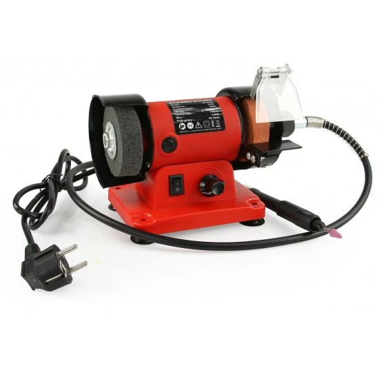 Stolní dvoukotoučová bruska s přímou bruskou M79208