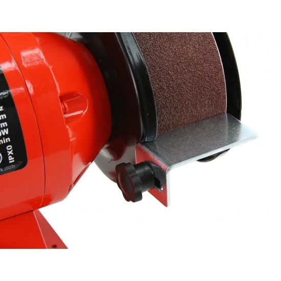 Elektrická stolní bruska pásová kotoučová 250W M79209