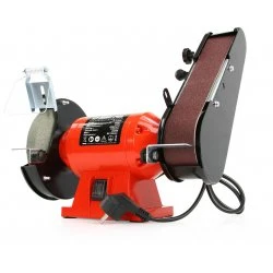 Elektrická stolní bruska pásová kotoučová 250W M79209