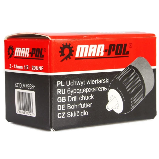 Rychloupínací sklíčidlo 1/2"-20UNF na vrtačku 2-13mm M79586