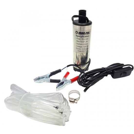Ponorné čerpadlo 12V na naftu 51mm s 3m hadicí M79940A