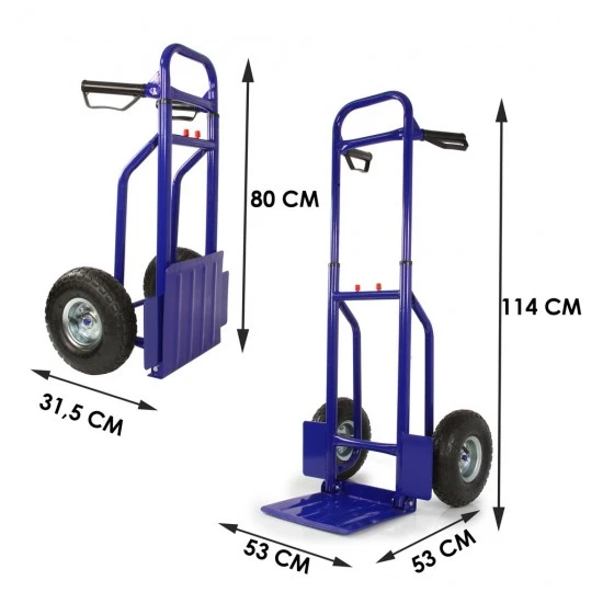 Transportní vozík rudl skládací 150kg M80087