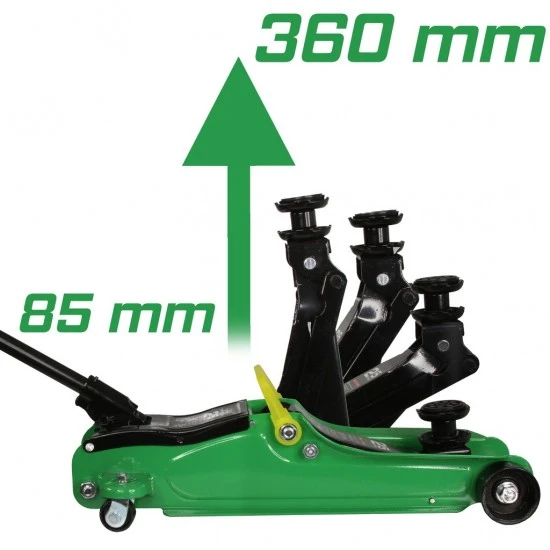 Hydraulický pojízdný nízkoprofilový zvedák 2.5 tuny M80242