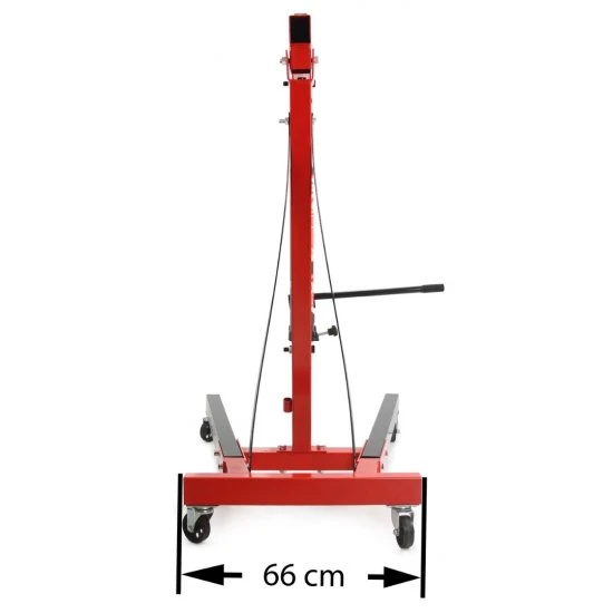 Dílenský jeřáb žirafa 2 tunový s balanserem 750kg M80405-1