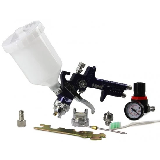 Stříkací lakýrnická pistole HVLP tryska 1.4mm a 1.7mm M80600