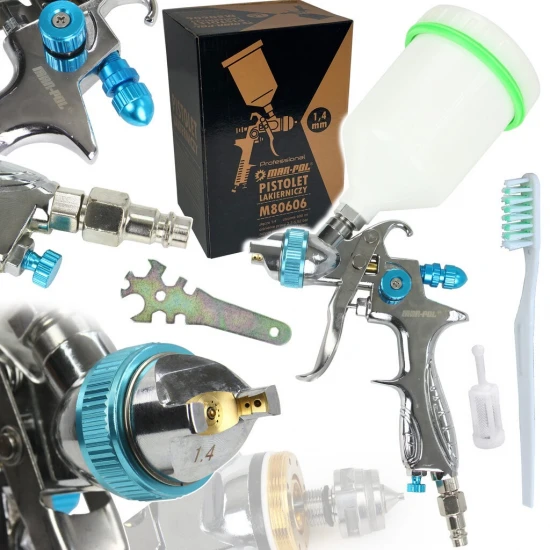 Stříkací lakýrnická pistole HVLP tryska 1.4mm M80606