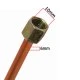 Trubka 6x700mm tlakový spínač kompresor M8068675