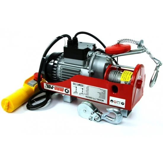 Elektrický lanový naviják 125/250kg 230V M80788