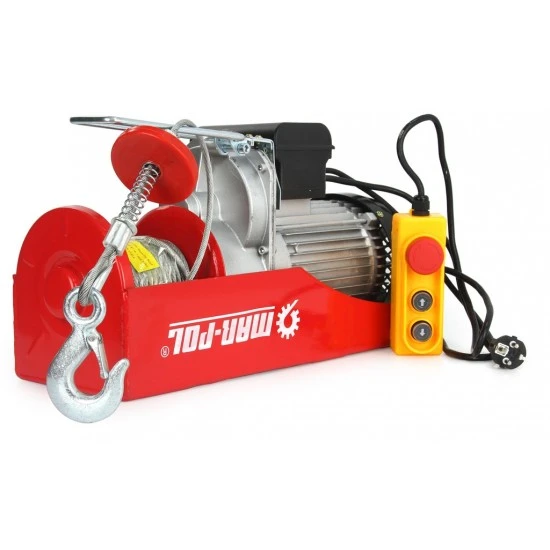 Elektrický lanový naviják 500/999kg 230V M80793