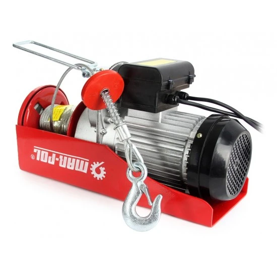Elektrický lanový naviják 500/999kg 230V M80793