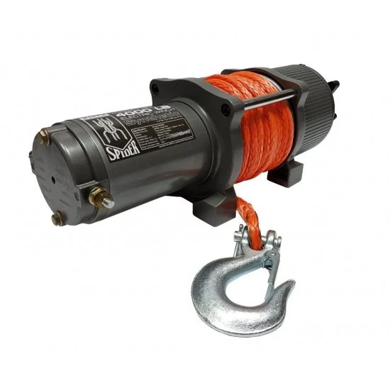 Elektrický 12V naviják 1814kg 4000 LBS syntetické lano M80800