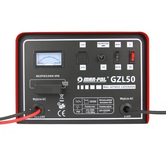 Nabíječka autobaterií 12/24V autonabíječka 50A M82507