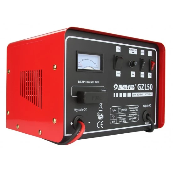 Nabíječka autobaterií 12/24V autonabíječka 50A M82507