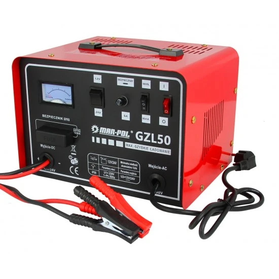 Nabíječka autobaterií 12/24V autonabíječka 50A M82507