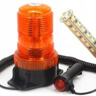 Maják výstražný oranžový 10-110V 30 LED M82713