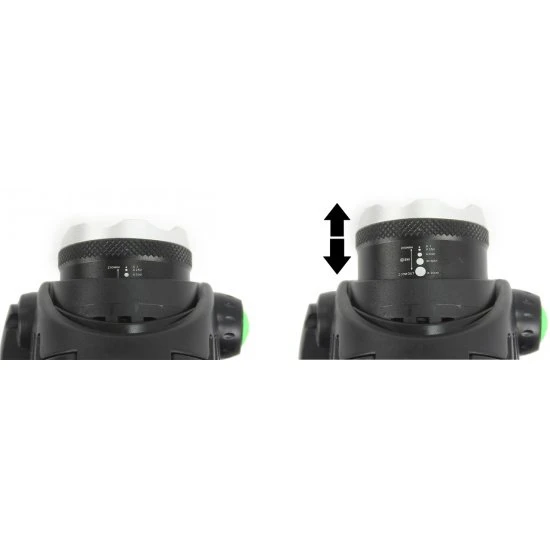 Baterka čelovka LED 10W nabíjecí M82725