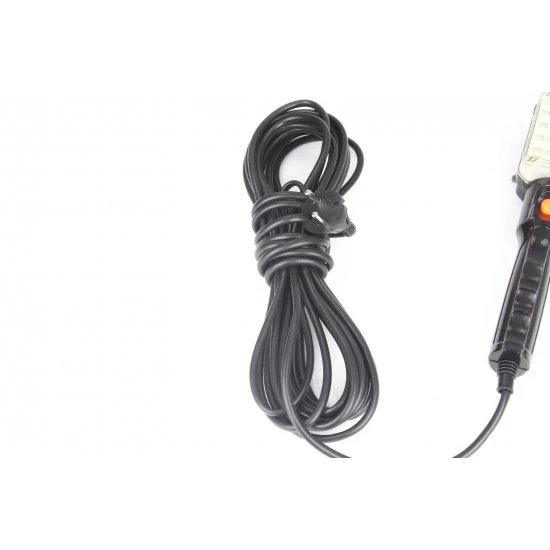 Pracovní LED svítilna 230V 25 LED s magnetem a hákem M82735