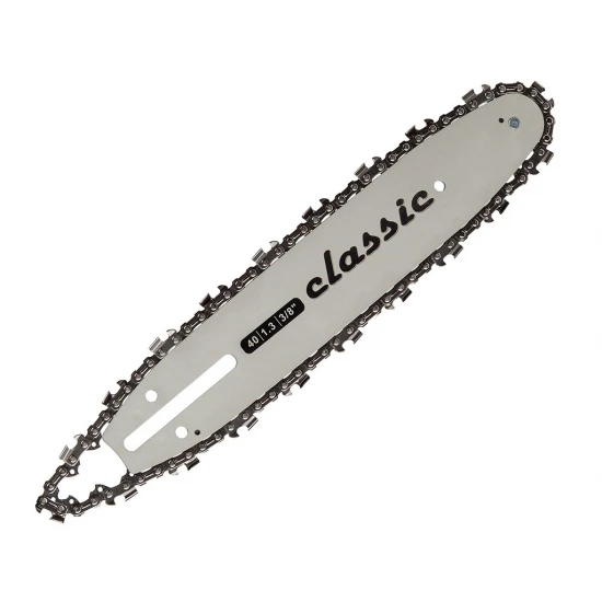Lišta na motorovou pilu 25 cm + 2 řetězy 10" 40 článků 3/8" 1.3mm M86601