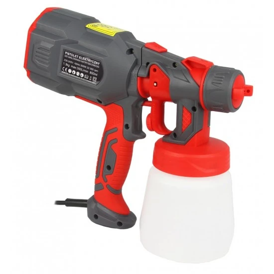 Elektrická stříkací pistole 550W 800ml M88299