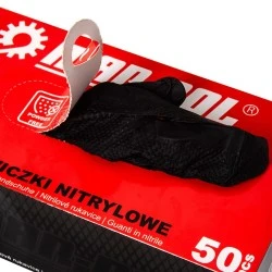 Nitrilové rukavice XL nepudrované diamantová textura 50ks M90263